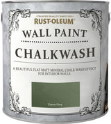 Rust Oleum Chalkwash Боя / Green grey 1L