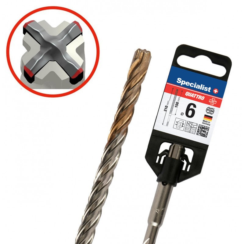 Specialist+ Бургия QUATTRO 6/150 x 210 mm