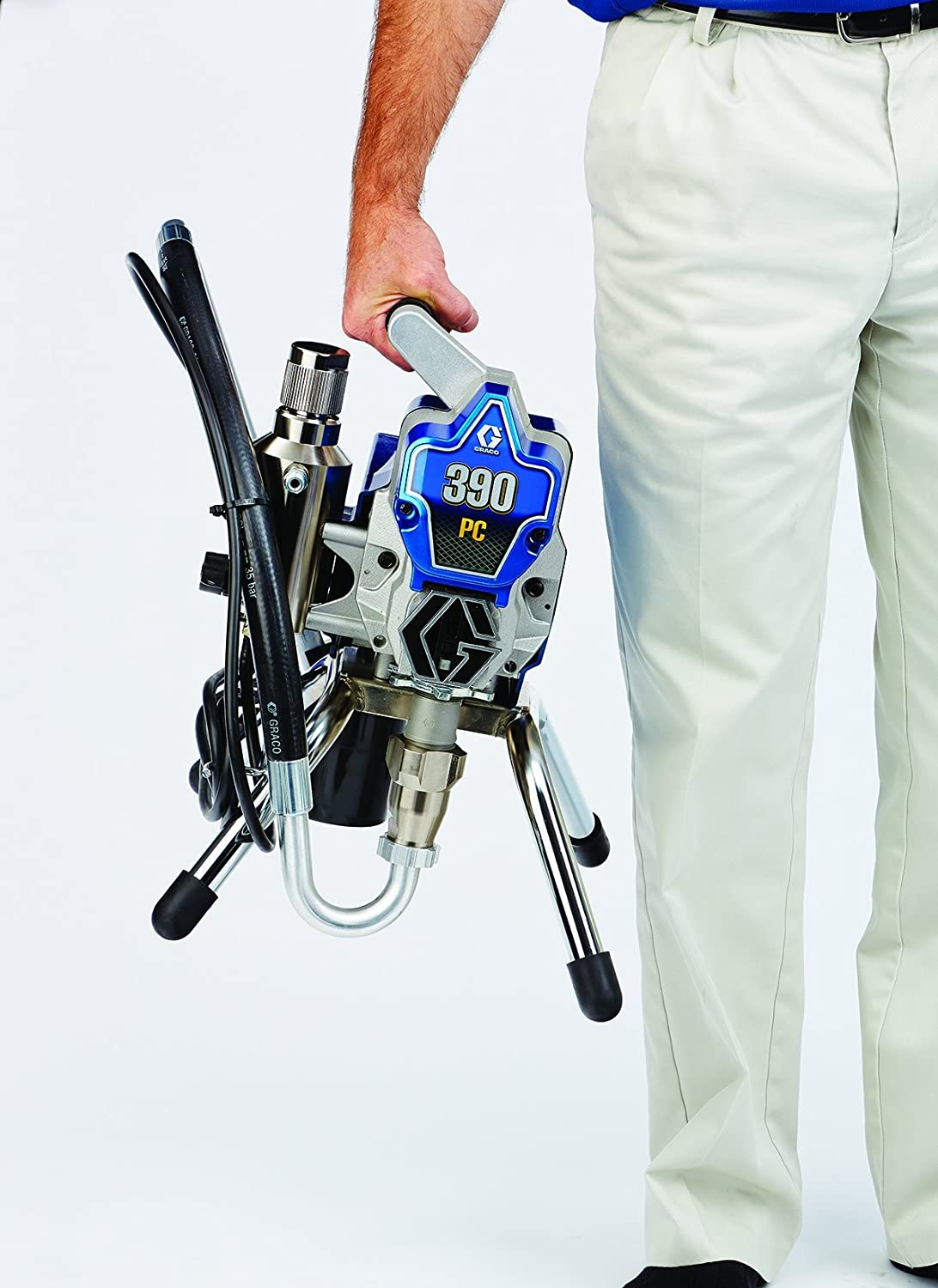 Graco 390 Classic PC Airless Sprayer on a Stand