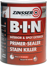 ZINSSER BIN Блокиращ грунд против петна и миризми
