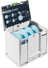 Festool Systainer³ за шкурка Granat SYS-STF D225 GR-Set P