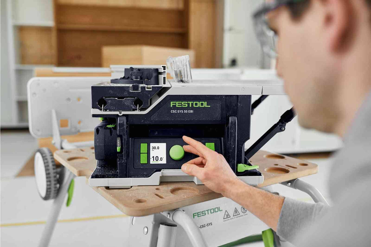 Festool Cordless table saw CSC SYS 50 EBI-Basic