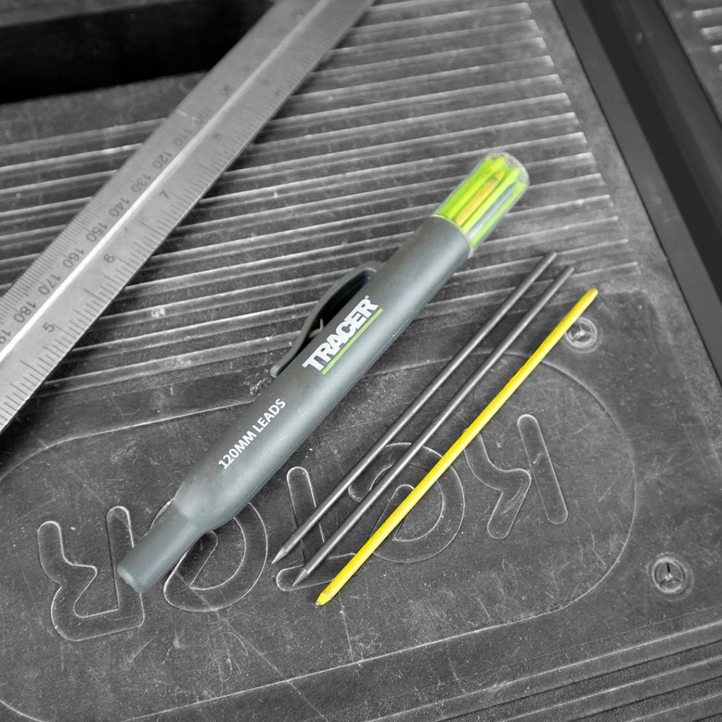 TRACER AMK1 Deep Hole Pencil & Six Replacement Leads Set
