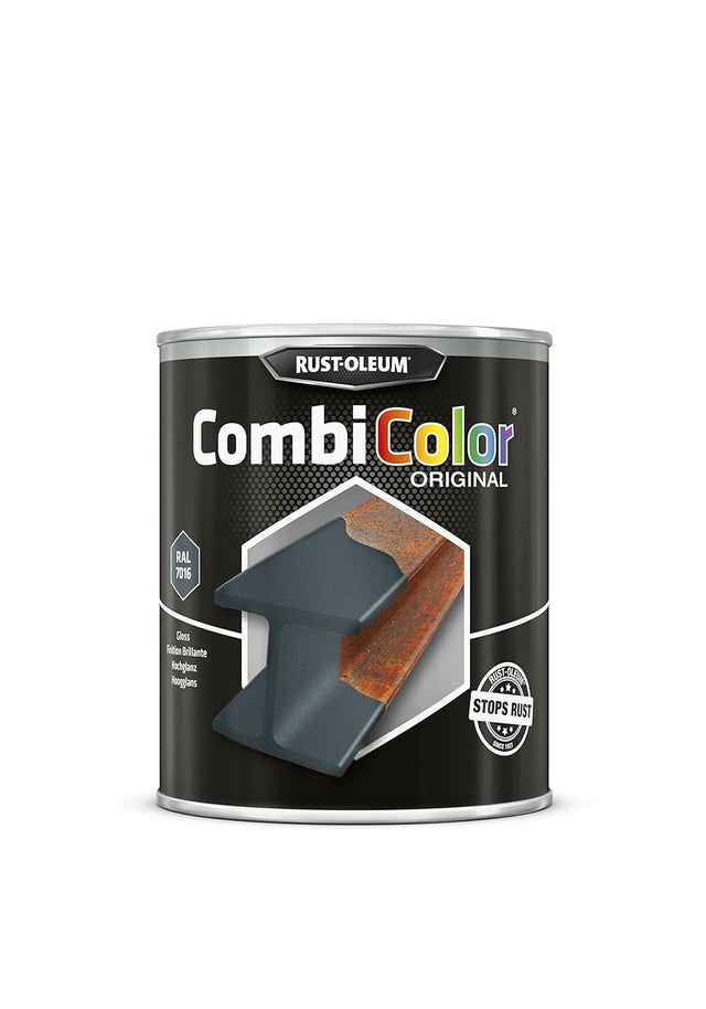 RUST OLEUM Combicolor Метална защита RAL 7005  /Anthracite satin 0.750ml