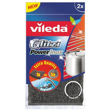 VILEDA Тел за почистване INOX POWER 2бр