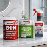 Zinsser BIN спрей — аерозолен shellac грунд против петна