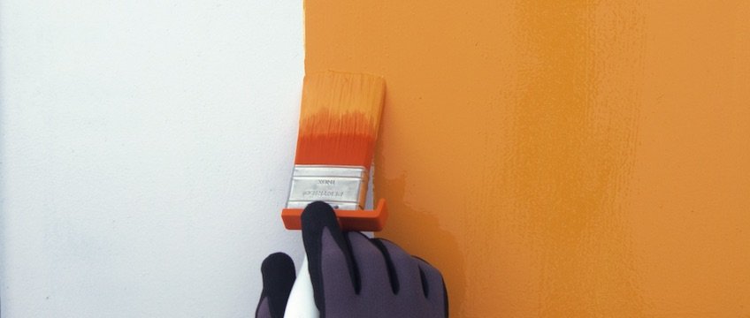 Flat Brush Tri-material Velourex with Hanger 100mm