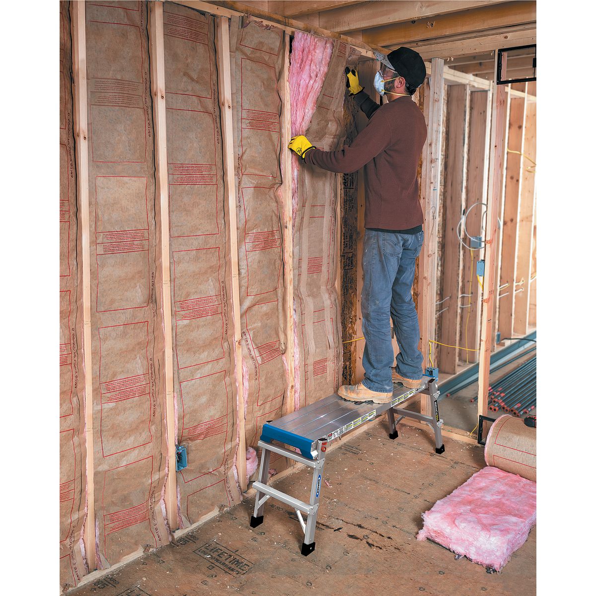 WERNER PRO Aluminum platform 0.30m x 1.15m