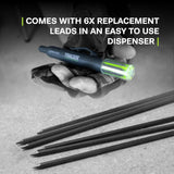 Tracer ProScribe Tool with Deep Hole Pencil, 6X Replacement Lead Holster