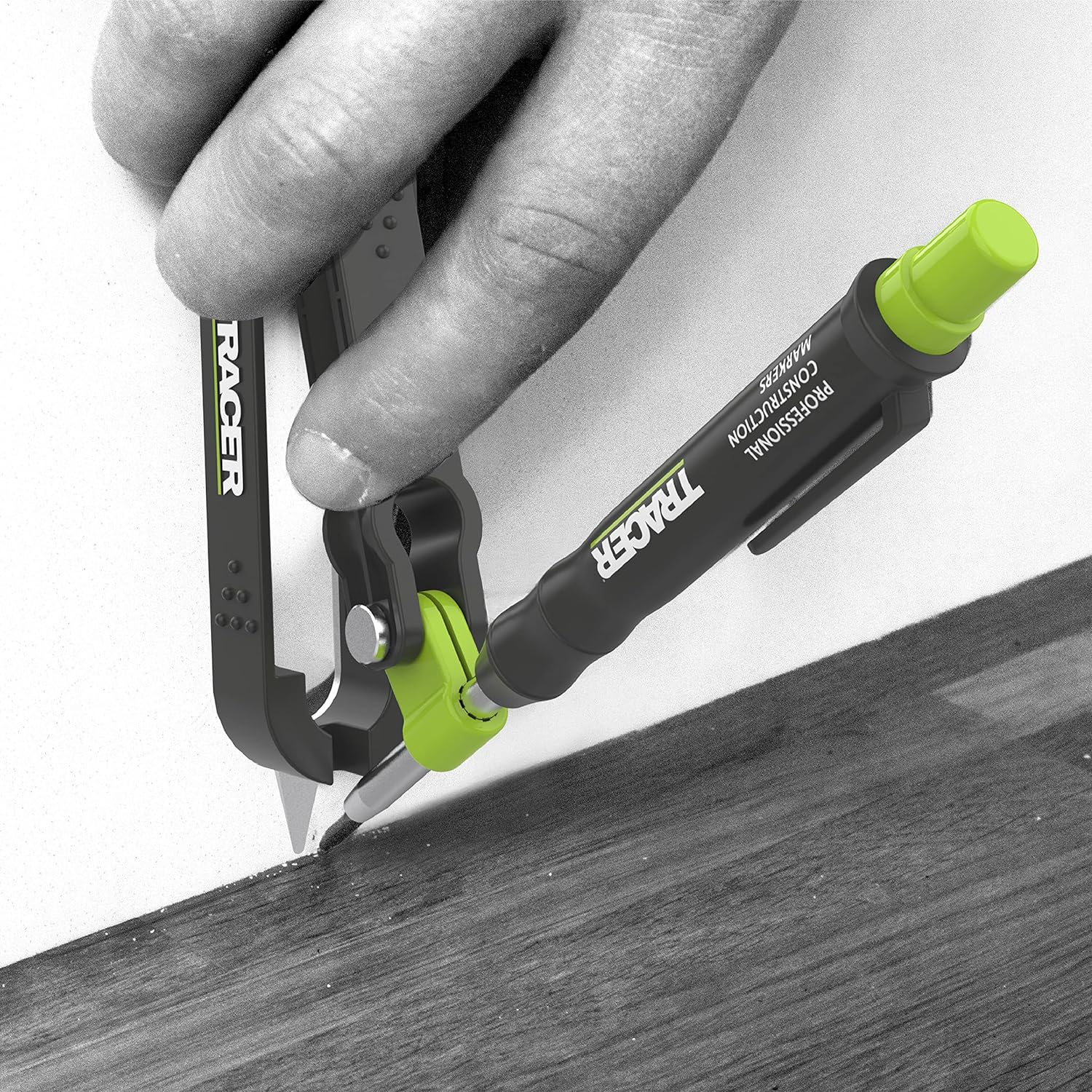 Tracer ProScribe Tool with Deep Hole Pencil, 6X Replacement Lead Holster