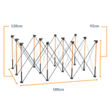 BORA Модулна работна маса Centipede 4×6 ft / 36 in