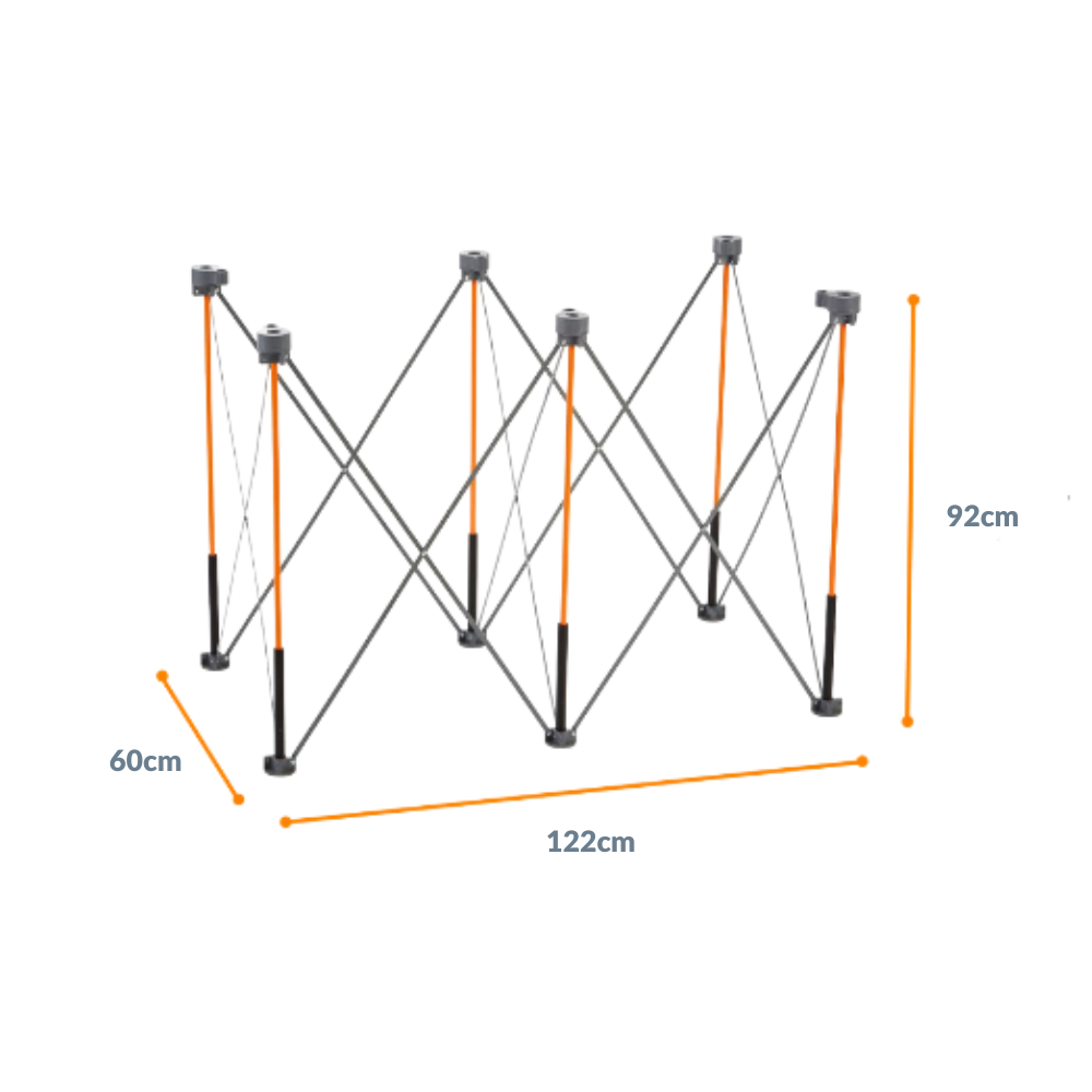 BORA Модулна работна маса Centipede 2×4 ft / 36 in