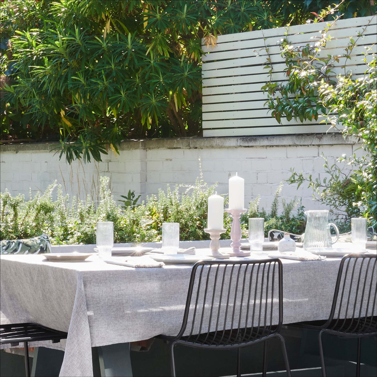 Rust Oleum Garden Paint Matt Finish/Chalk White 750ml