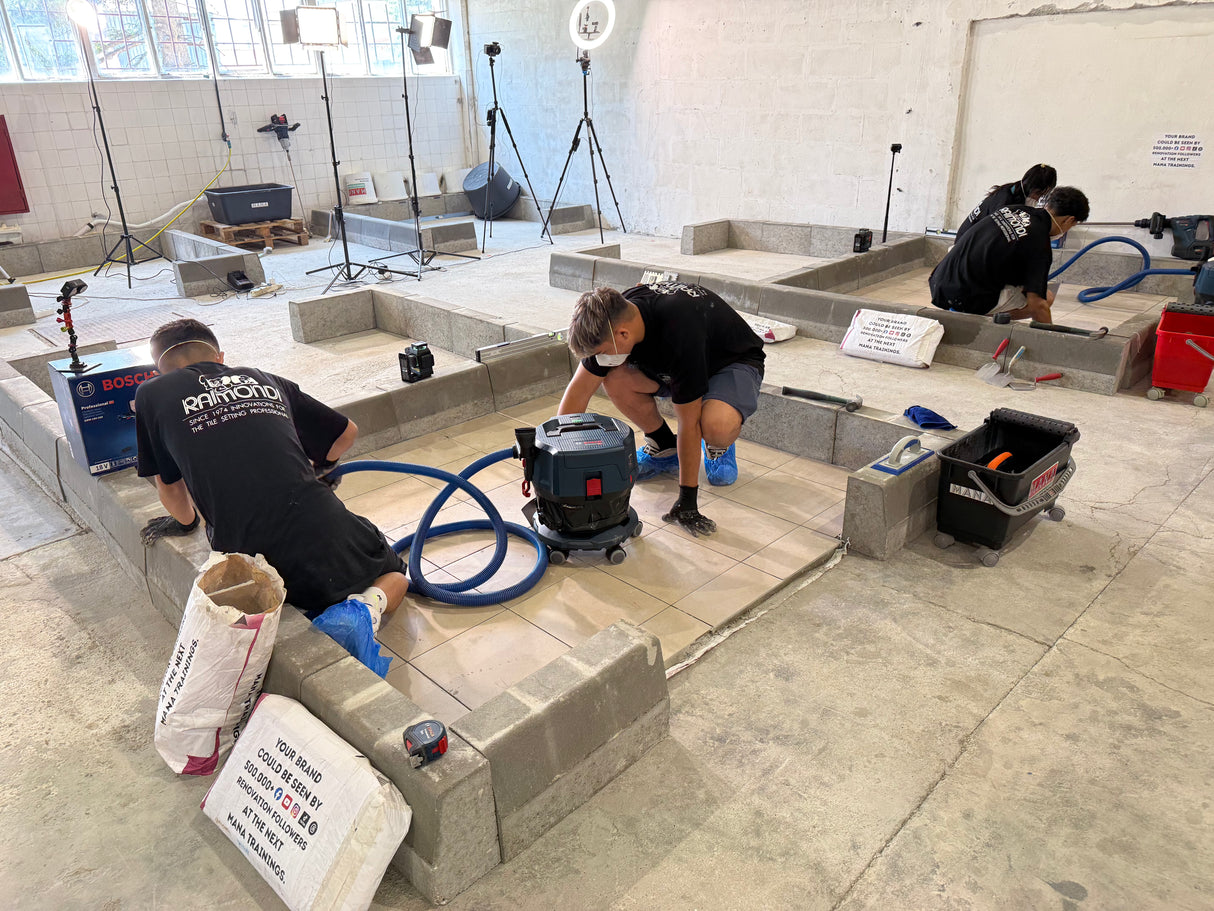 12-step Tile Laying System / PRESALE