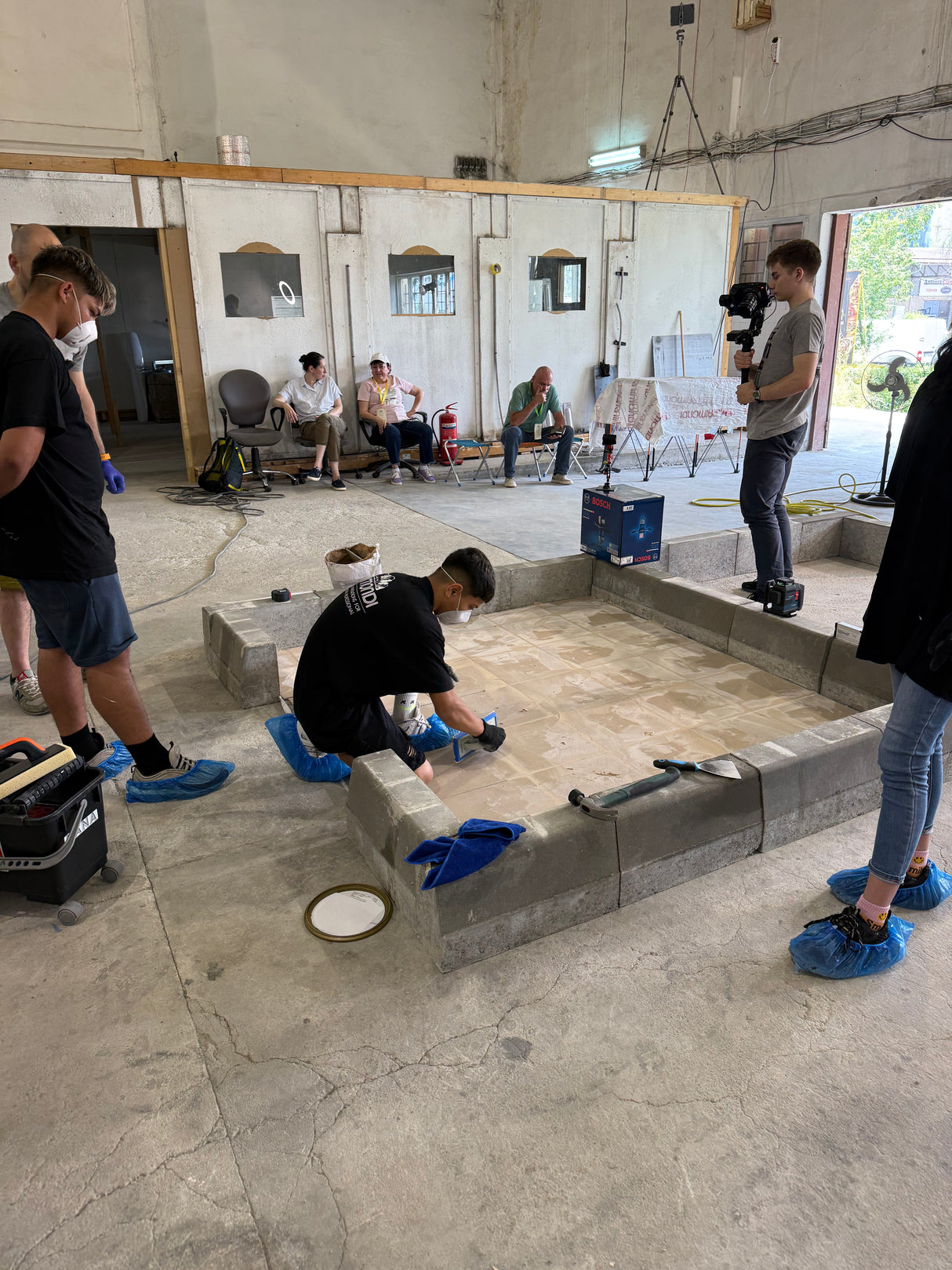12-step Tile Laying System / PRESALE