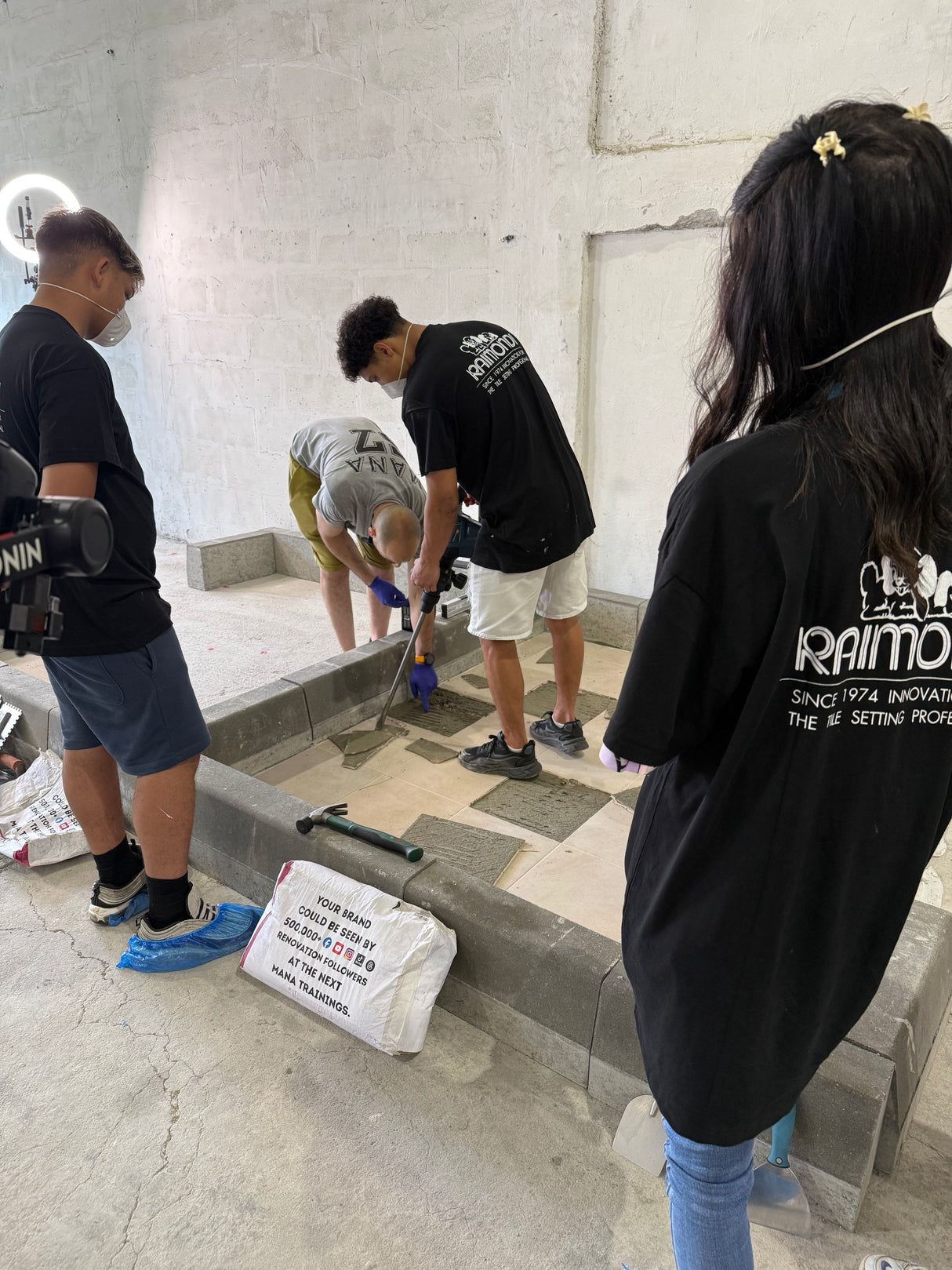 12-step Tile Laying System / PRESALE