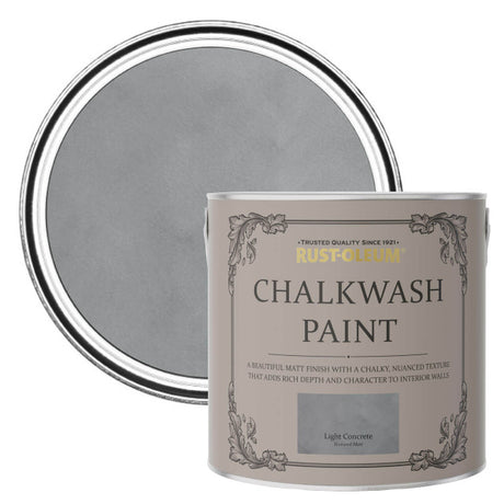 Rust Oleum Chalkwash Боя / Light Concrete 1L