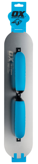 ОХ Pro Заоблена Маламашка за басейни с двойна дръжка 110х450mm