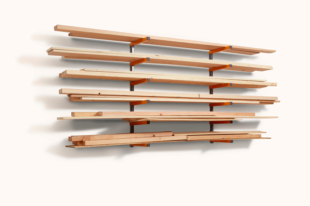 Bora Wood Rack 6-Tier - Професионална стелаж система за дърводелци