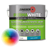 ZINSSER PERMA-WHITE SATIN Интериорна боя против мухъл 10L