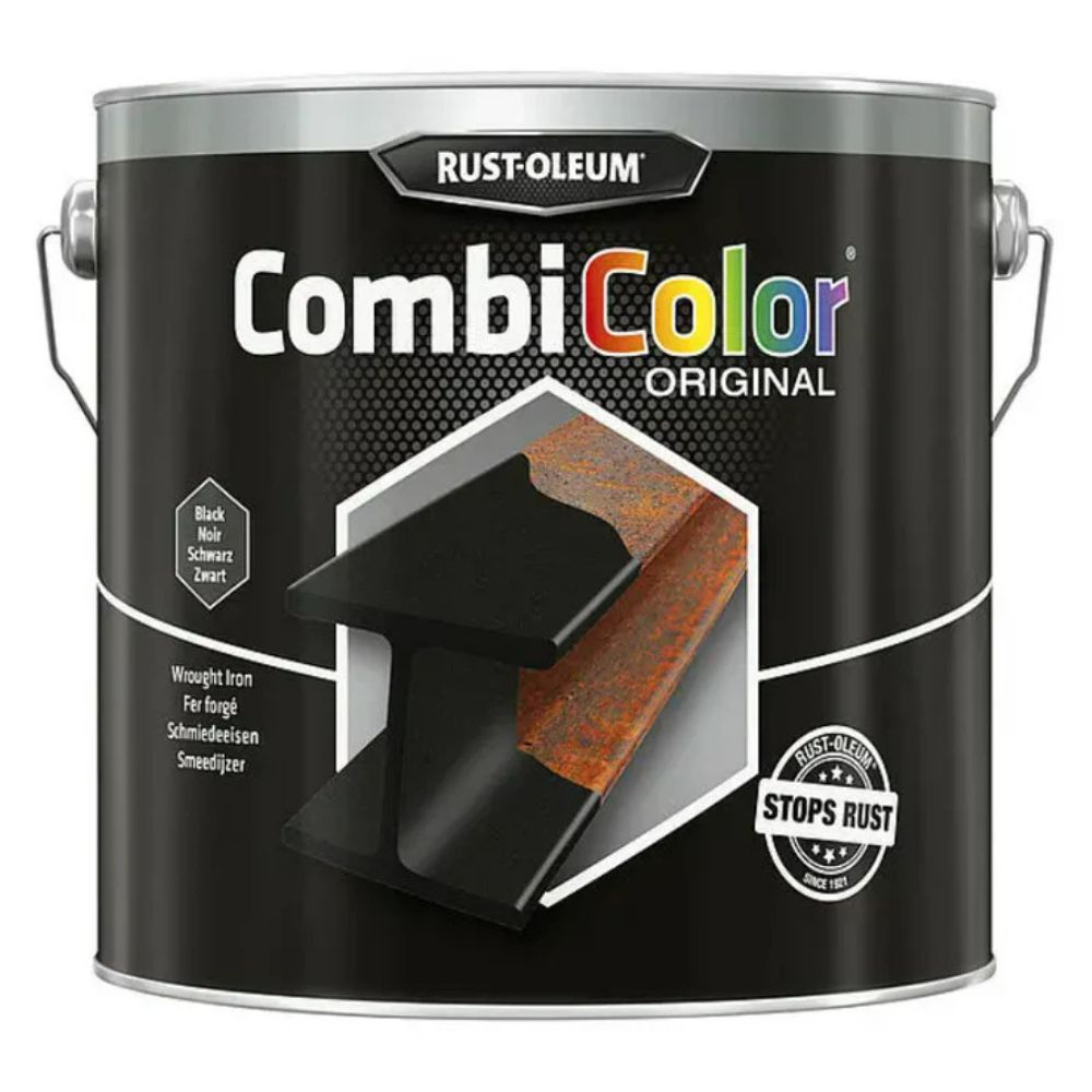 Rust-Oleum CombiColor® Original Защита за метали Гланц RAL 9005/Jet Black 2.5L
