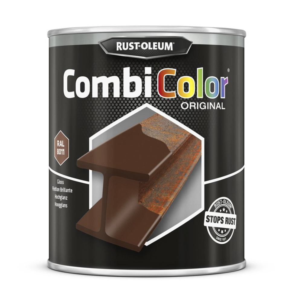 Rust-Oleum CombiColor® Original Защита за метали Гланц RAL 8011/Nut Brown 750ml