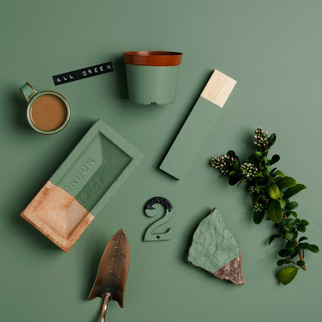 Rust Oleum Тебеширена боя за градинa/All Green 125ml