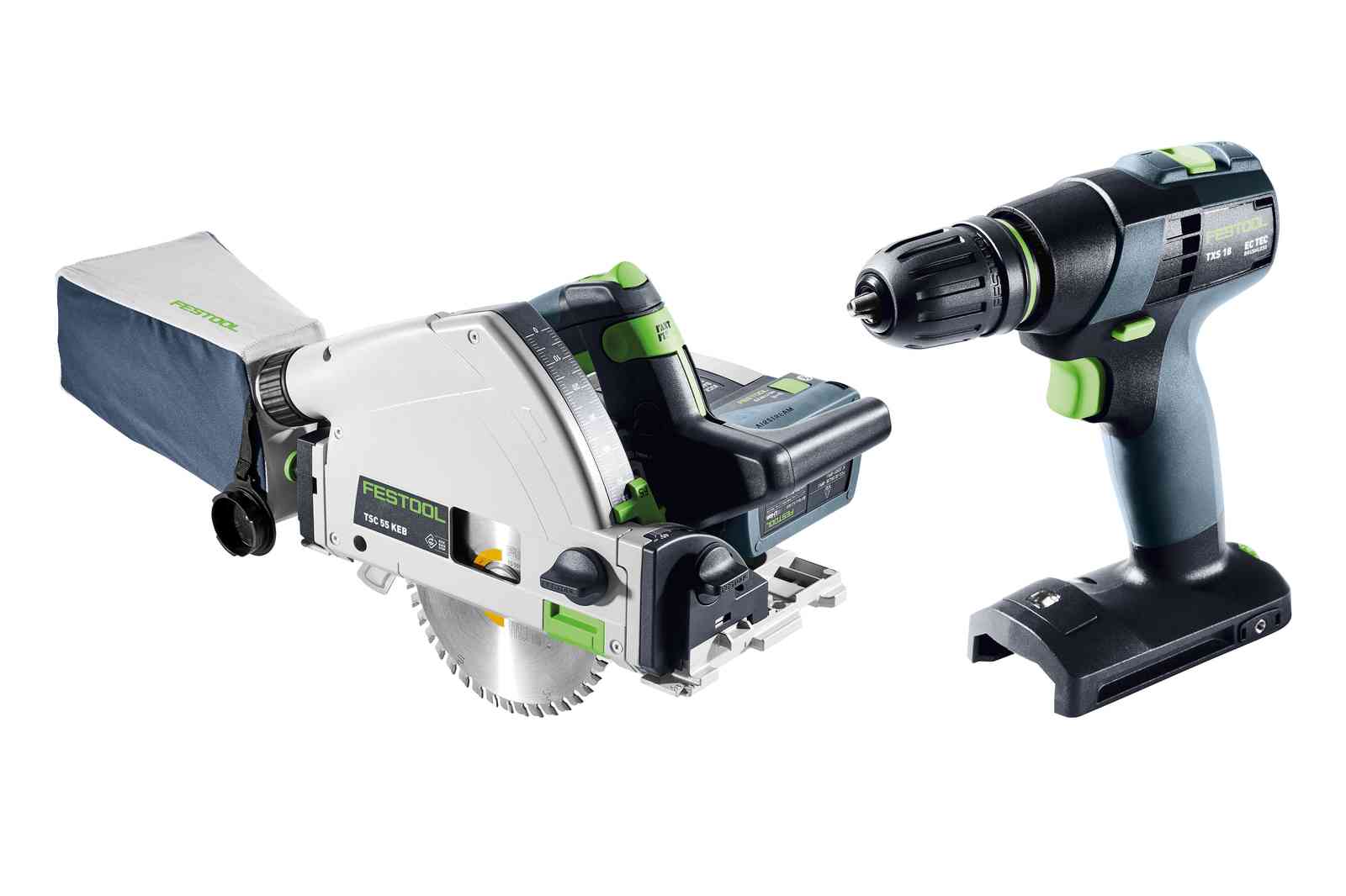 Festool Комбиниран акумулаторен комплект Universal TSC 55 K/TXS 18/TB M 137