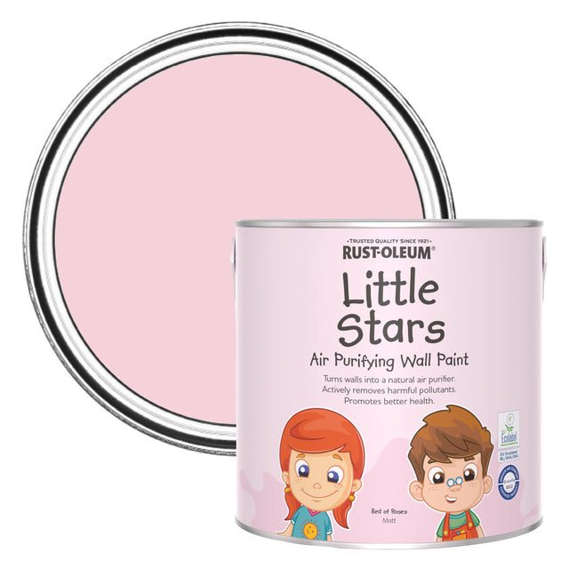 Rust Oleum Little Stars Боя за пречистване на въздуха за стена/Bed of Roses  2,5L