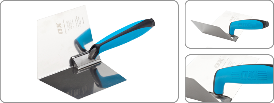 OX Tools Ъглова мистрия за вътрешни ъгли  102 x 127mm