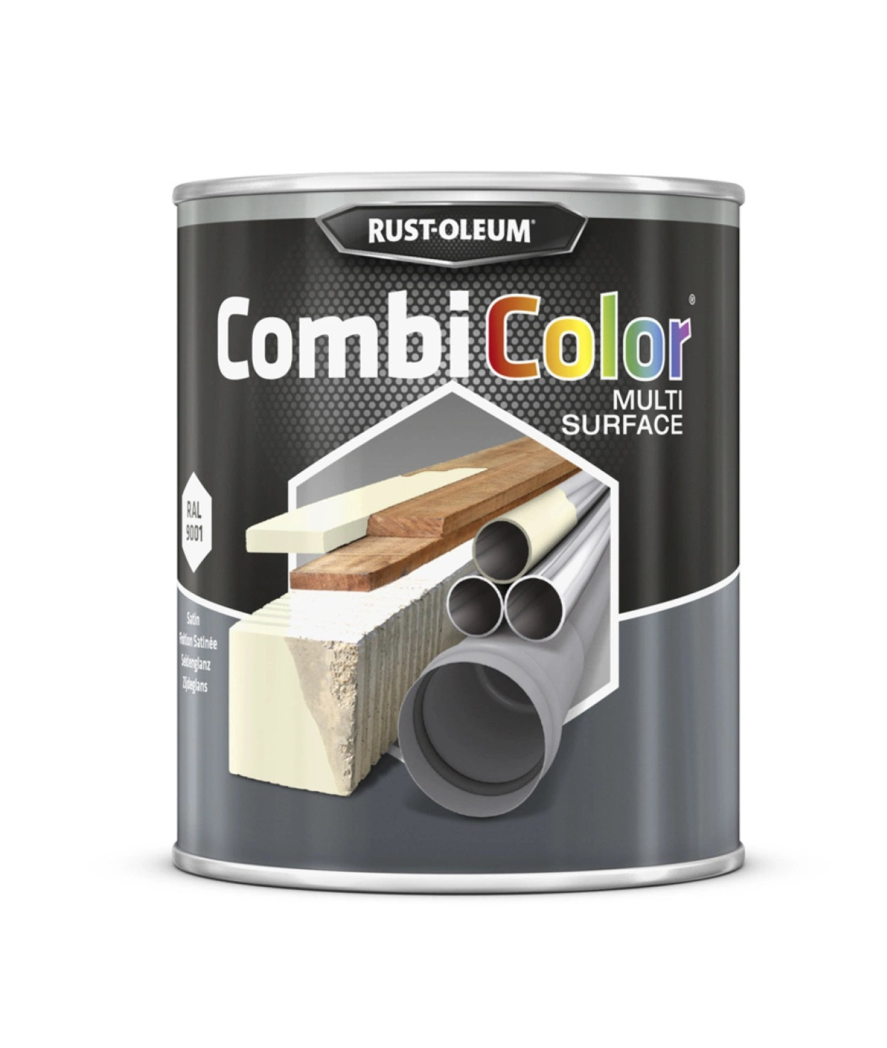 Rust-Oleum CombiColor®  Multi-Surface Защита за универсални повърхности Мат White 750ml