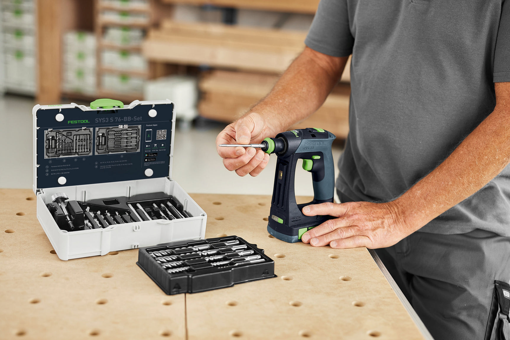 Festool Комплект от битове и свредла SYS3 S 76-BB-Set