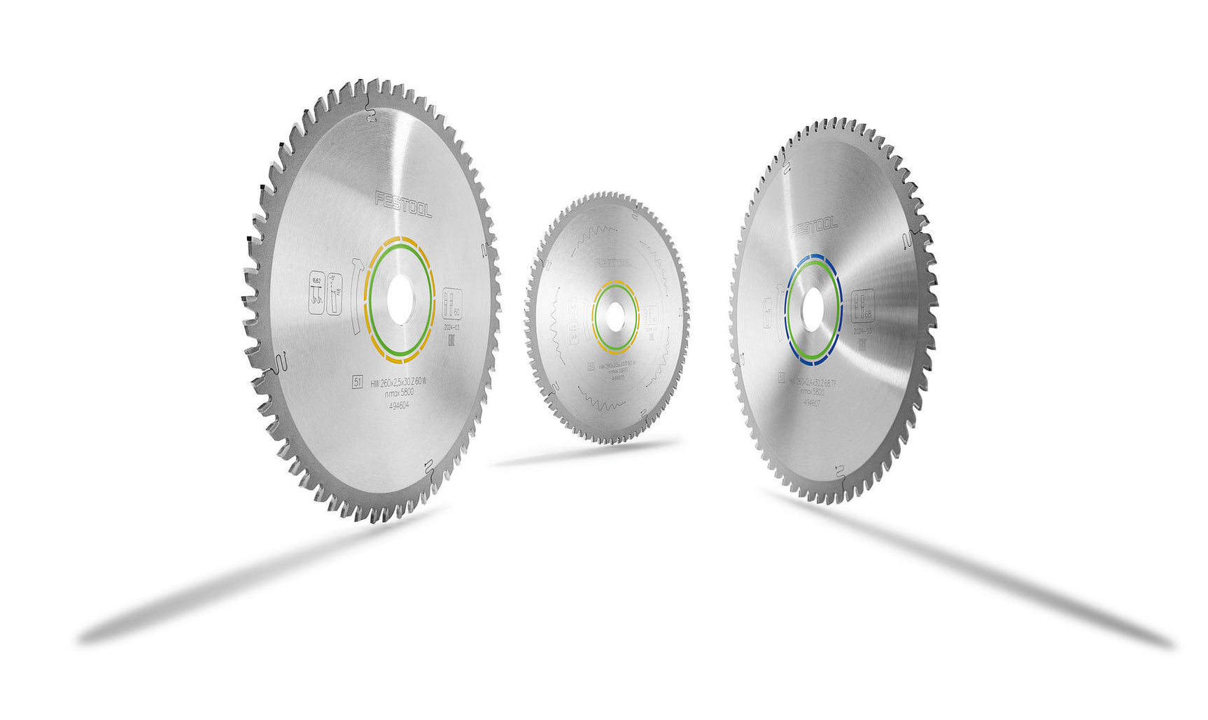 Festool Комплект циркулярни дискове KSB-SORT/3 W/A 260x2,5