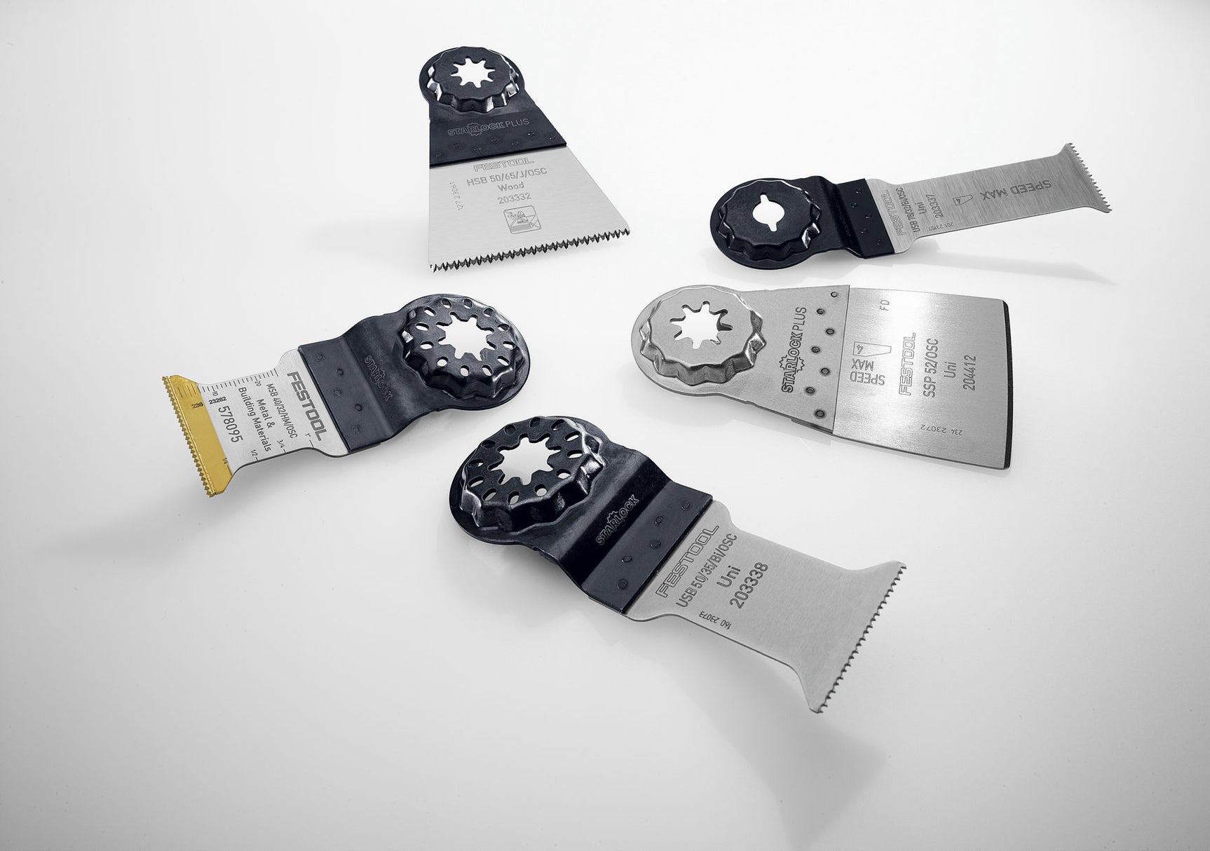 Festool Комплект от режещи ножове за мултифункционален осцилиращ инструмент OSC-SORT/5