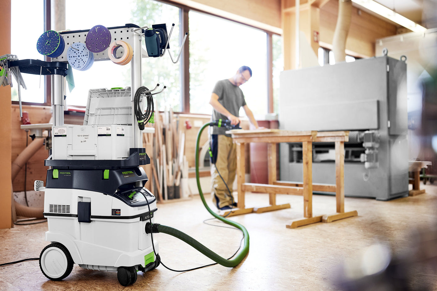 Festool Mобилна прахосмукачка CLEANTEC CTM 36 EI AC