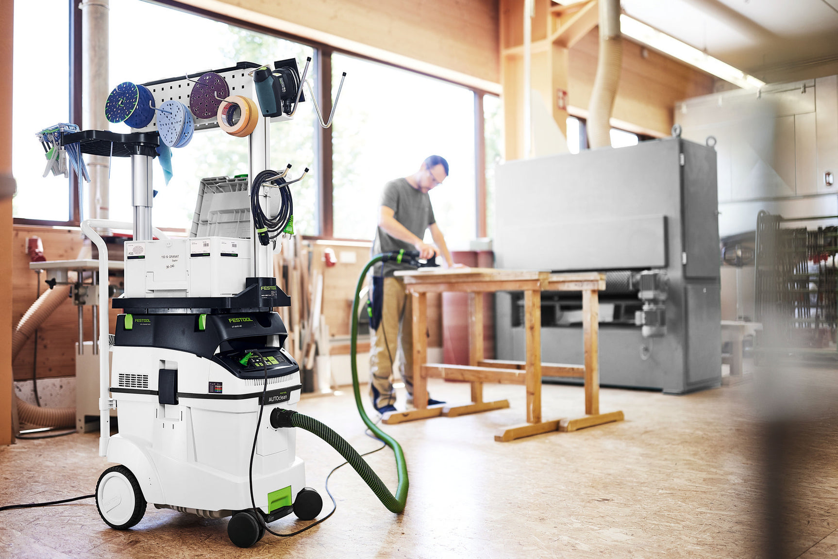 Festool Mобилна прахосмукачка CLEANTEC CTM 48 EI AC