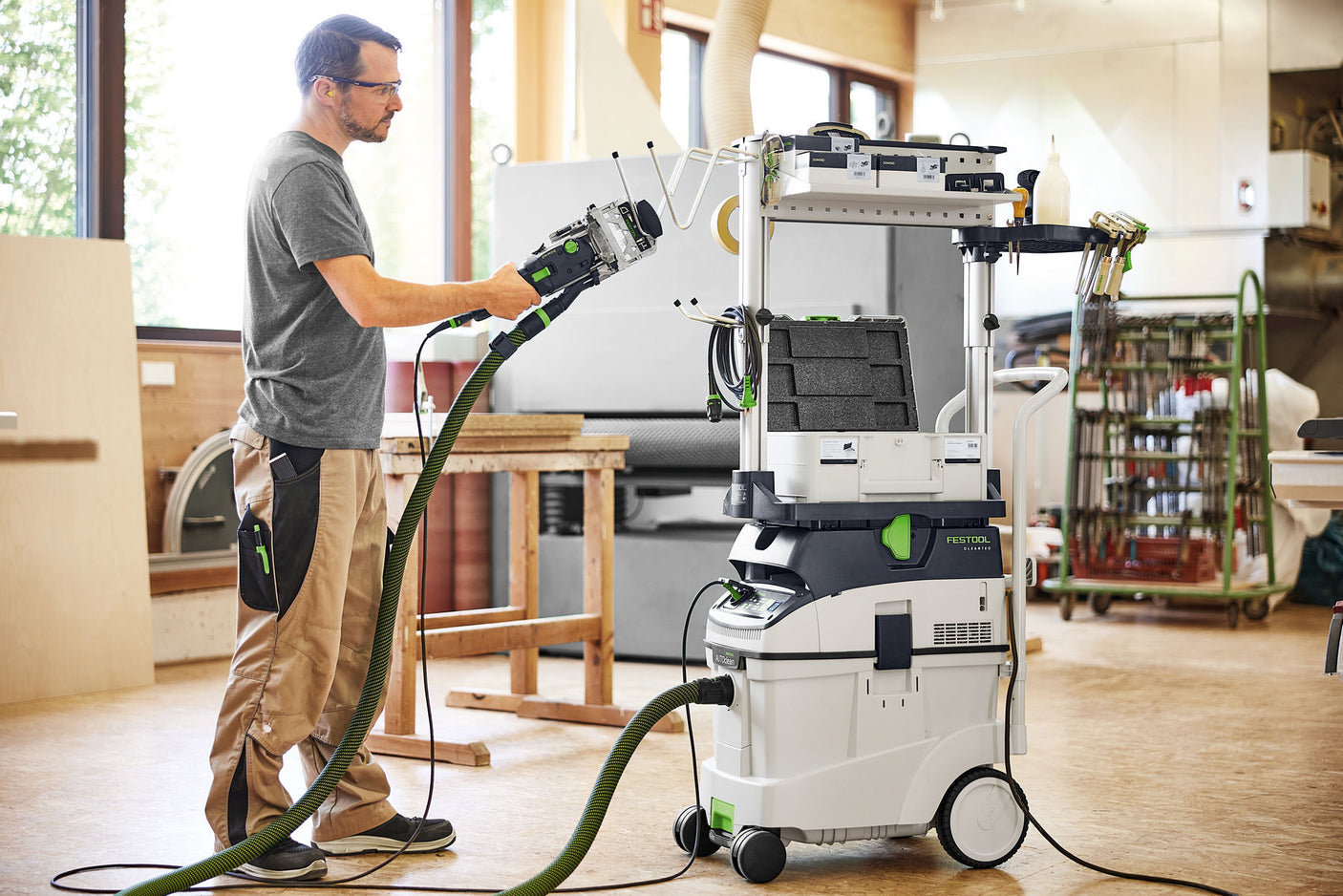 Festool Mобилна прахосмукачка CLEANTEC CTM 48 EI AC