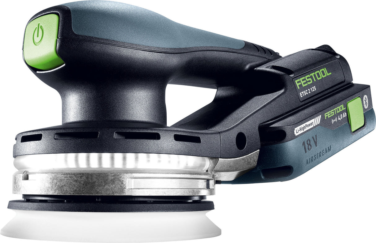 Festool Cordless Orbital Sander ETSC 2 125 4.0 I-Plus