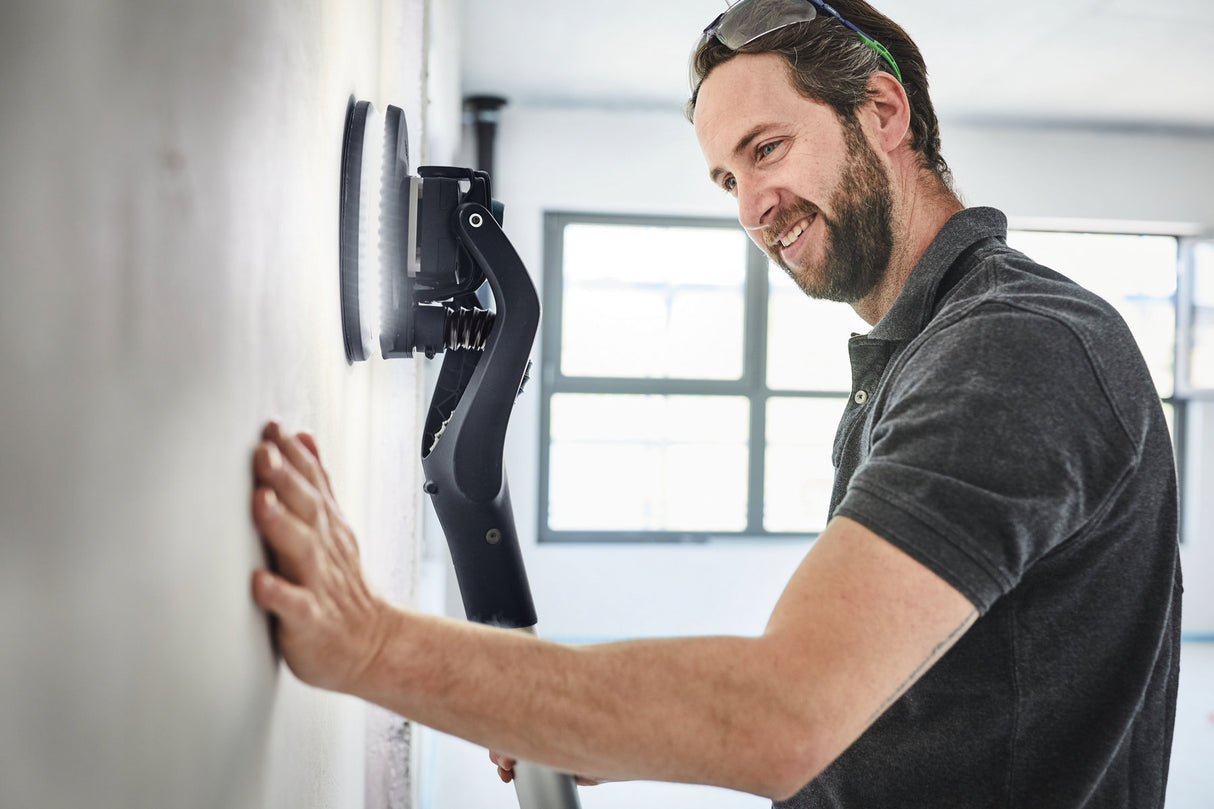 Festool Комплект жираф с дълга дръжка и прахосмукачка PLANEX LHS 2 225 EQI/CTM 36-Set