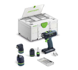 Festool Акумулаторен винтовърт T18+3 Basic-Set