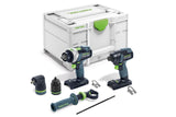 Festool Комплект два винтовърта TID 18 Basic-Set TPC 18/4