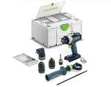 Festool Акумулаторен ударен винтовърт QUADRIVE TPC 18/4 Basic-Set/XL