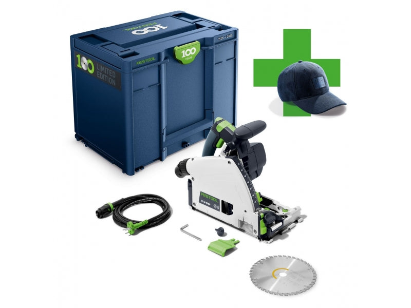Festool Потъващ циркулярен трион, TS 60 KEBQ-Plus, Лимитирано издание 100 г.