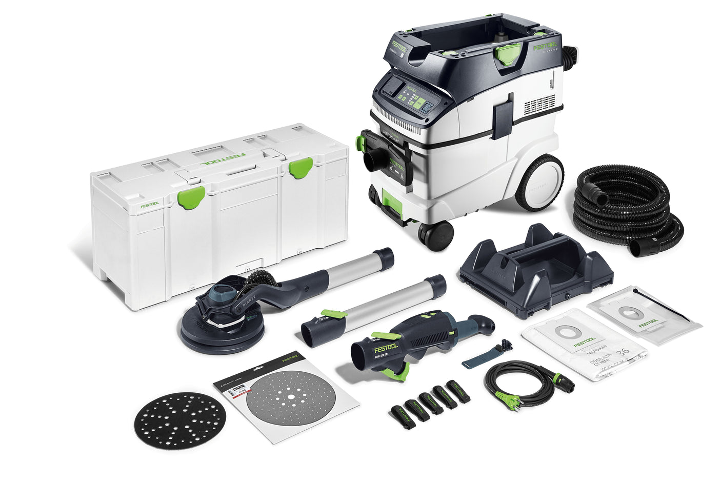 Festool Комплект жираф с прахосмукачка PLANEX LHS 2 225 EQI/CTL 36-Set