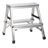 Алуминиева двустранна стълба 2х2/ 0,45м