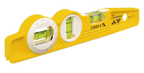 STABILA Алуминиев нивелир type 81SV REM W360 Torpedo 25 cm