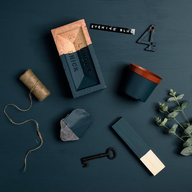 Rust Oleum Тебеширена боя за градинa/Evening Blue 750ml