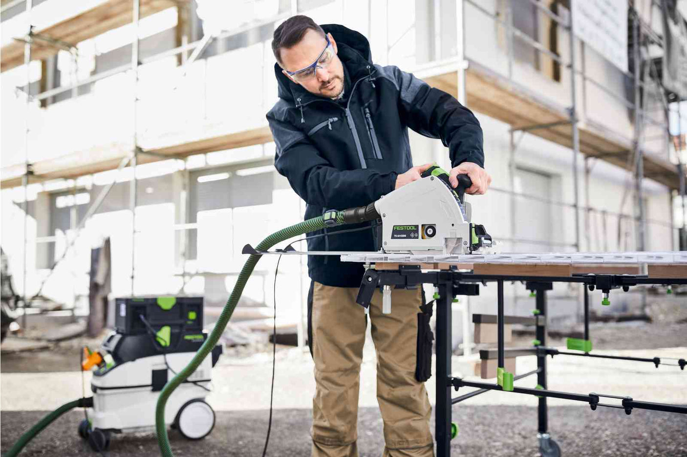 Festool Потъващ циркулярен трион TS 60 KEBQ-Plus