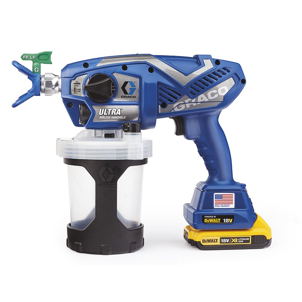 Graco Акумулаторен бояджийски пистолет ULTRA AIRLESS HH, 2B, 240V, безжичен - Цена: 1,299.00лв.