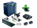 Festool Акумулаторен потъващ циркулярен трион TSC 55 5,0 KEBI-Plus/XL-FS, Лимитирано издание 100 г.
